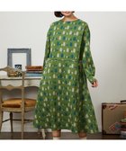 【ホコモモラ/Jocomomola】のMolino ダブルジャカード総柄ワンピース 人気、トレンドファッション・服の通販 founy(ファニー) ファッション Fashion レディースファッション Fashion for Women ワンピース Dresses インナー Innerwear 春 Spring 秋 Autumn カットソー Cut and Sewn Top カーディガン Cardigan, Knitwear ジャカード／ジャガード Jacquard, Woven Pattern ダブル Double, Double-Breasted ハイネック High Neck, Mock Neck ポケット Pocket, Pocket Detail モチーフ Motif, Design Theme リラックス Relax, Relaxed Fit 冬 Winter / This Winter おすすめ Recommended / Our Picks 夏 Summer thumbnail グリーン|ID: prp329100004817895 ipo3291000000035001373