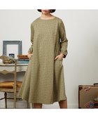 【ホコモモラ/Jocomomola】のArmadura de flores ジャカードワンピース 人気、トレンドファッション・服の通販 founy(ファニー) ファッション Fashion レディースファッション Fashion for Women ワンピース Dresses 春 Spring 秋 Autumn カットソー Cut and Sewn Top カーディガン Cardigan, Knitwear シンプル Simple, Minimal ジャカード／ジャガード Jacquard, Woven Pattern タイツ Tights, Legwear ポケット Pocket, Pocket Detail 冬 Winter / This Winter 夏 Summer thumbnail ベージュ|ID: prp329100004817896 ipo3291000000035001382
