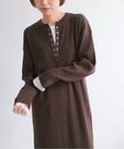 【ジャーナルスタンダード レリューム/JOURNAL STANDARD relume】の《WEB限定追加 》【MULTI FUNC+】ヘンリーネックニットワンピース 人気、トレンドファッション・服の通販 founy(ファニー) ファッション Fashion レディースファッション Fashion for Women ワンピース Dresses ニットワンピース Knit Dresses 2025年 2025 2025-2026秋冬・A/W Autumn/Winter 2025–26 AW25–26 おすすめ Recommended / Our Picks 人気 Popular, Best Seller 春 Spring thumbnail ブラウン|ID: prp329100004817898 ipo3291000000035001389