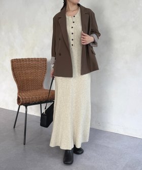 【ゼヴォン/Thevon】のヘンリーネックリブニットワンピース 人気、トレンドファッション・服の通販 founy(ファニー) ファッション Fashion レディースファッション Fashion for Women ワンピース Dresses ニットワンピース Knit Dresses アクセサリー Fashion Accessories エレガント 上品 Elegant ジャケット Jacket, Outerwear フィット Fit, Slim Fit ブルゾン Blouson, Bomber Jacket リブニット Rib Knit, Ribbed Knit 再入荷 Restock / Back in Stock おすすめ Recommended / Our Picks 2025年 2025 2025-2026秋冬・A/W Autumn/Winter 2025–26 AW25–26 |ID:prp329100004817912