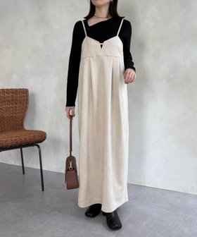 【ゼヴォン/Thevon】のFスエードビスチェ風キャミワンピース 人気、トレンドファッション・服の通販 founy(ファニー) ファッション Fashion レディースファッション Fashion for Women ワンピース Dresses キャミソールワンピース Camisole Dresses キャミワンピース Cami Dress, Slip Dress シンプル Simple, Minimal トレンド Trend, Trending Now バランス Balance, Style Balance ビスチェ Bustier, Corset Top ロング Long, Long-Length 再入荷 Restock / Back in Stock おすすめ Recommended / Our Picks 2025年 2025 2025-2026秋冬・A/W Autumn/Winter 2025–26 AW25–26 |ID:prp329100004817914