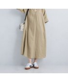 【ユナイテッドアローズ/UNITED ARROWS】のsize SHORTあり フレンチリネン シャツ ワンピース BEIGE|ID: prp329100004817918 ipo3291000000035124093