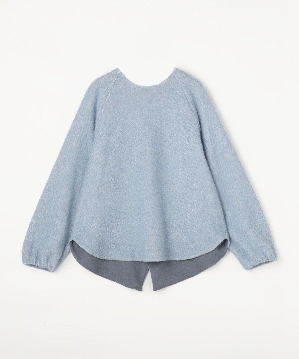 【コムサ/COMME CA】のアルパカ混 ラグランスリーブプルオーバー インテリア・キッズ・メンズ・レディースファッション・服の通販 founy(ファニー) 　ファッション　Fashion　レディースファッション　Fashion for Women　トップス・カットソー　Cut & Sew Tops　カジュアルプルオーバー・ニットトップス　Pullovers & Knit Tops / Casual Pullovers　ギャザー　Gathered, Ruffled　シンプル　Simple, Minimal　スリット　Slit, Slit Detail　スリーブ　Sleeve, Long Sleeve / Short Sleeve　ボトム　Bottoms, Lower Wear　ラウンド　Round, Round Neck　リラックス　Relax, Relaxed Fit　ワイド　Wide, Wide Fit　A/W・秋冬　Autumn/Winter　23:サックス|ID: prp329100004817952 ipo3291000000035001892