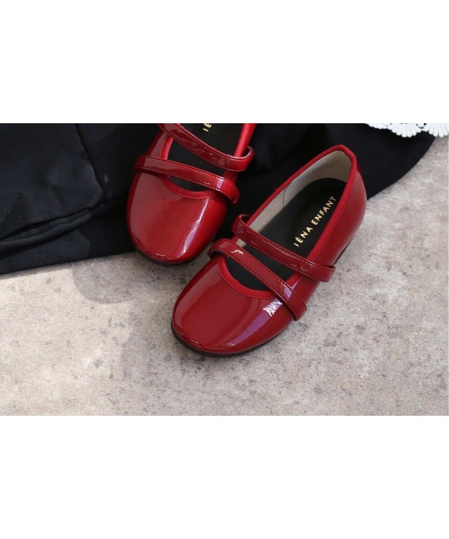 【イエナアンファン/IENA ENFANT / KIDS】の【BASIC】2バンドバレエシューズ (17cm-22cm) インテリア・キッズ・メンズ・レディースファッション・服の通販 founy(ファニー) 　ファッション　Fashion　キッズファッション　Fashion for Kids　オケージョン　Occasion Wear　シューズ　Shoes, Footwear　バレエ　Ballet, Ballet Style　レッド|ID: prp329100004818261 ipo3291000000035005585