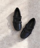 【イエナアンファン/IENA ENFANT / KIDS】の【BASIC】2バンドバレエシューズ (17cm-22cm) 人気、トレンドファッション・服の通販 founy(ファニー) ファッション Fashion キッズファッション Fashion for Kids オケージョン Occasion Wear シューズ Shoes, Footwear バレエ Ballet, Ballet Style thumbnail ブラック A|ID: prp329100004818261 ipo3291000000035005587