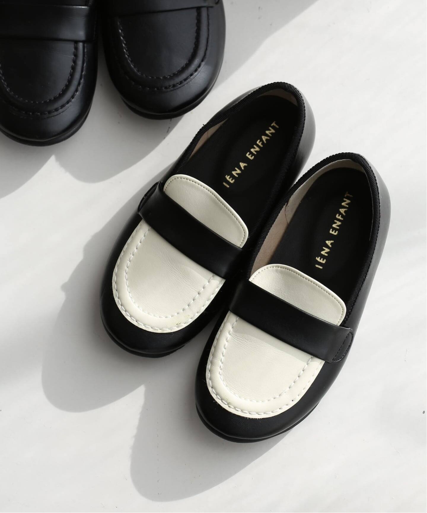 【イエナアンファン/IENA ENFANT / KIDS】の【BASIC】ローファー kids(17cm-22cm) インテリア・キッズ・メンズ・レディースファッション・服の通販 founy(ファニー) 　ファッション　Fashion　キッズファッション　Fashion for Kids　シューズ　Shoes, Footwear　スニーカー　Sneakers, Trainers　ホワイト|ID: prp329100004818265 ipo3291000000035005608