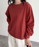 【フレディ&グロスター/FREDY&GLOSTER】のボーダーハートパッチプルオーバー 人気、トレンドファッション・服の通販 founy(ファニー) ファッション Fashion レディースファッション Fashion for Women トップス・カットソー Cut & Sew Tops カジュアルプルオーバー・ニットトップス Pullovers & Knit Tops / Casual Pullovers 2025年 2025 2025-2026秋冬・A/W Autumn/Winter 2025–26 AW25–26 スラックス Slacks, Dress Pants デニム Denim, Jeans Material バランス Balance, Style Balance ボーダー Border, Stripe 定番 Standard, Basic Item 秋 Autumn thumbnail ベージュ系その他|ID: prp329100004818285 ipo3291000000035005779