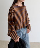 【フレディ&グロスター/FREDY&GLOSTER】のボーダーハートパッチプルオーバー 人気、トレンドファッション・服の通販 founy(ファニー) ファッション Fashion レディースファッション Fashion for Women トップス・カットソー Cut & Sew Tops カジュアルプルオーバー・ニットトップス Pullovers & Knit Tops / Casual Pullovers 2025年 2025 2025-2026秋冬・A/W Autumn/Winter 2025–26 AW25–26 スラックス Slacks, Dress Pants デニム Denim, Jeans Material バランス Balance, Style Balance ボーダー Border, Stripe 定番 Standard, Basic Item 秋 Autumn thumbnail ベージュ系その他2|ID: prp329100004818285 ipo3291000000035005780