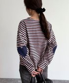 【フレディ&グロスター/FREDY&GLOSTER】のボーダーハートパッチプルオーバー 人気、トレンドファッション・服の通販 founy(ファニー) ファッション Fashion レディースファッション Fashion for Women トップス・カットソー Cut & Sew Tops カジュアルプルオーバー・ニットトップス Pullovers & Knit Tops / Casual Pullovers 2025年 2025 2025-2026秋冬・A/W Autumn/Winter 2025–26 AW25–26 スラックス Slacks, Dress Pants デニム Denim, Jeans Material バランス Balance, Style Balance ボーダー Border, Stripe 定番 Standard, Basic Item 秋 Autumn thumbnail ピンク系その他|ID: prp329100004818285 ipo3291000000035005781