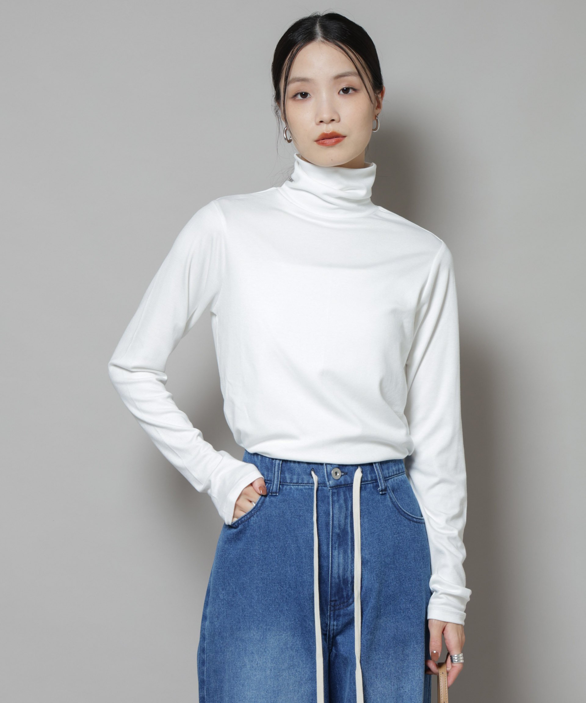 【ナノ ユニバース/nano universe】の吸湿発熱タートルネックカットトップス 人気、トレンドファッション・服の通販 founy(ファニー) 　ファッション　Fashion　レディースファッション　Fashion for Women　トップス・カットソー　Cut & Sew Tops　タートルネック・ハイネックトップス　Turtlenecks & High-Neck Tops　インナー　Innerwear　カットソー　Cut and Sewn Top　コンパクト　Compact, Small Size　シンプル　Simple, Minimal　ジャケット　Jacket, Outerwear　タートルネック　Turtleneck, High Neck　パーカー　Hoodie, Parka　フィット　Fit, Slim Fit　ベーシック　Basic, Essential　A/W・秋冬　Autumn/Winter　アウトレット　Outlet / Clearance　おすすめ　Recommended / Our Picks　エレガント 上品　Elegant　2025年　2025　2025-2026秋冬・A/W　Autumn/Winter 2025–26 AW25–26　 other-1|ID: prp329100004818286 ipo3291000000035005783