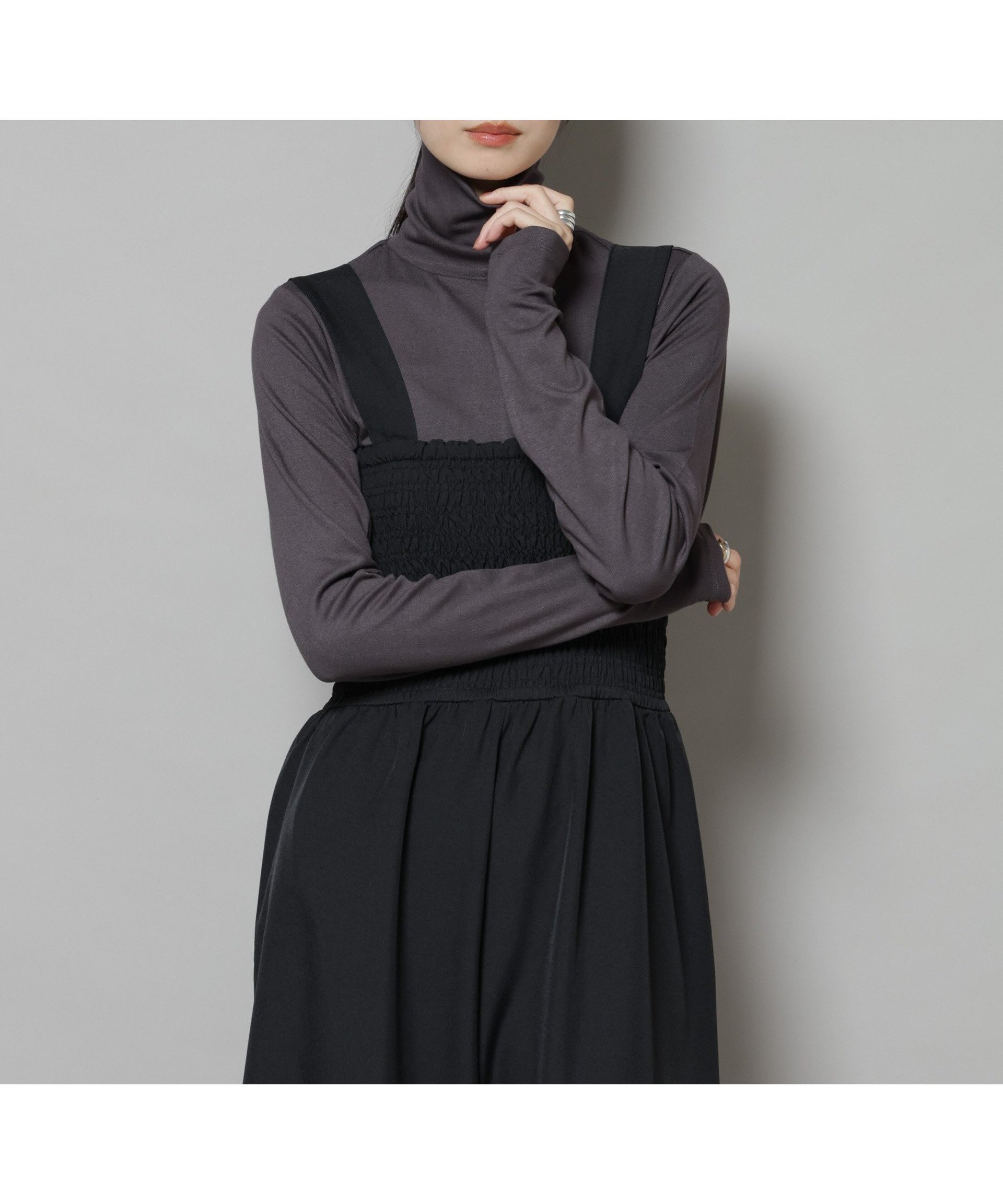 【ナノ ユニバース/nano universe】の吸湿発熱タートルネックカットトップス インテリア・キッズ・メンズ・レディースファッション・服の通販 founy(ファニー) 　ファッション　Fashion　レディースファッション　Fashion for Women　トップス・カットソー　Cut & Sew Tops　タートルネック・ハイネックトップス　Turtlenecks & High-Neck Tops　インナー　Innerwear　カットソー　Cut and Sewn Top　コンパクト　Compact, Small Size　シンプル　Simple, Minimal　ジャケット　Jacket, Outerwear　タートルネック　Turtleneck, High Neck　パーカー　Hoodie, Parka　フィット　Fit, Slim Fit　ベーシック　Basic, Essential　A/W・秋冬　Autumn/Winter　アウトレット　Outlet / Clearance　おすすめ　Recommended / Our Picks　エレガント 上品　Elegant　2025年　2025　2025-2026秋冬・A/W　Autumn/Winter 2025–26 AW25–26　グレー|ID: prp329100004818286 ipo3291000000035005786