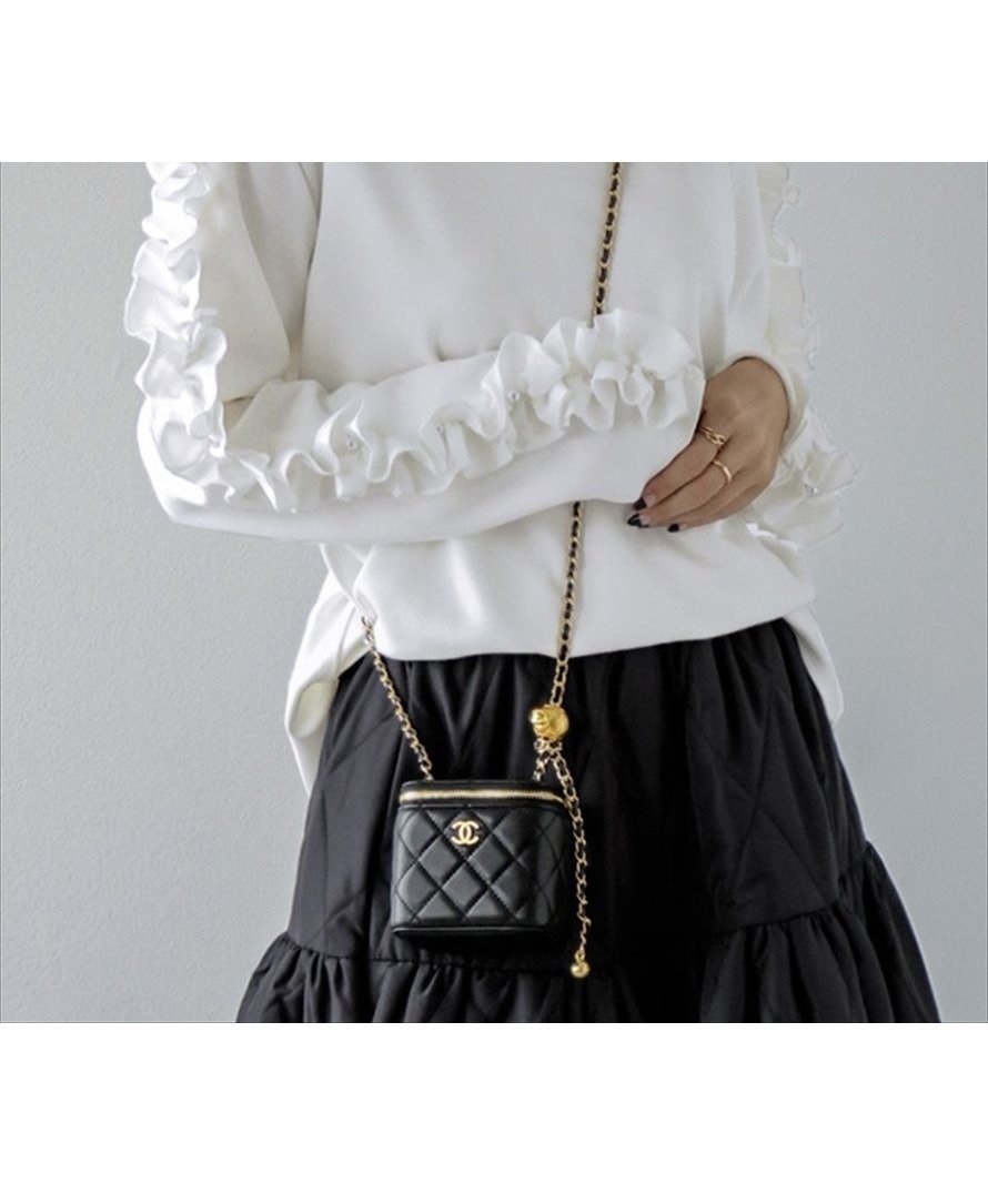 【ラジュール/Lajour】のフリルスリーブトップス 人気、トレンドファッション・服の通販 founy(ファニー) 　ファッション　Fashion　レディースファッション　Fashion for Women　トップス・カットソー　Cut & Sew Tops　スリーブ　Sleeve, Long Sleeve / Short Sleeve　パール　Pearl, Pearl Accent　フリル　Frill, Ruffle　モチーフ　Motif, Design Theme　 other-1|ID: prp329100004818293 ipo3291000000035005863