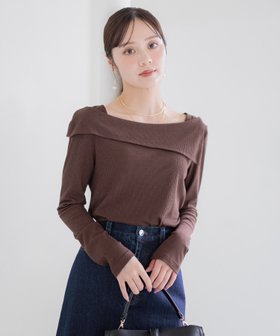 【アンデミュウ/Andemiu】のオフショルカットソー 人気、トレンドファッション・服の通販 founy(ファニー) ファッション Fashion レディースファッション Fashion for Women トップス・カットソー Cut & Sew Tops カットソー・ベーシックTシャツ Cut-and-Sewn Tops / Stretch Tees & Basics なめらか Smooth, Silky Texture カットソー Cut and Sewn Top |ID:prp329100004818304