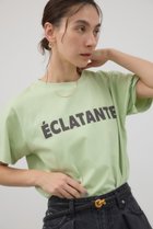 【クリエ コンフォルト/crie conforto】のボールドロゴTシャツ 人気、トレンドファッション・服の通販 founy(ファニー) ファッション Fashion レディースファッション Fashion for Women トップス・カットソー Cut & Sew Tops シャツ・ブラウス・オフィスカジュアル Elegant Blouses & Button-Ups ロングTシャツ・Tシャツ Longline T-Shirts & Tees インナー Innerwear カットソー Cut and Sewn Top シンプル Simple, Minimal スリット Slit, Slit Detail プリント Print, Printed Pattern thumbnail MINT|ID: prp329100004818306 ipo3291000000035005985