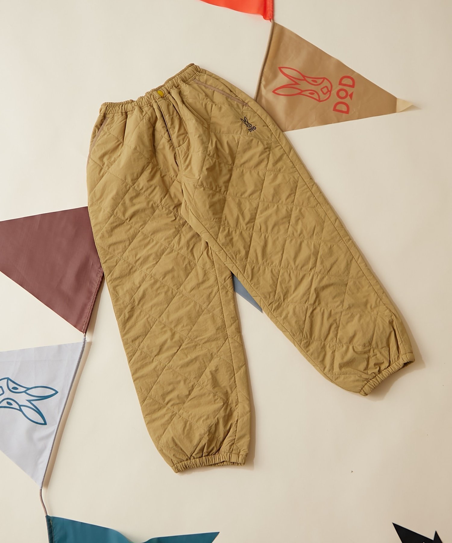 【チャオパニックティピー/CIAOPANIC TYPY / KIDS】の【一部店舗限定】【DOD】【キッズ】サササノフワパン インテリア・キッズ・メンズ・レディースファッション・服の通販 founy(ファニー) 　ファッション　Fashion　キッズファッション　Fashion for Kids　アウトドア　Outdoor Clothing　オレンジ　Orange　キルト　Quilt, Quilted Fabric　コラボ　Collaboration, Collab　ポケット　Pocket, Pocket Detail　リラックス　Relax, Relaxed Fit　おすすめ　Recommended / Our Picks　ベージュ|ID: prp329100004818318 ipo3291000000035006139