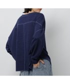 【ニコアンド/niko and】のミニパイルラウンドプルオーバー 人気、トレンドファッション・服の通販 founy(ファニー) ファッション Fashion レディースファッション Fashion for Women トップス・カットソー Cut & Sew Tops カジュアルプルオーバー・ニットトップス Pullovers & Knit Tops / Casual Pullovers おすすめ Recommended / Our Picks インナー Innerwear シンプル Simple, Minimal デニム Denim, Jeans Material フェミニン Feminine, Girly ラウンド Round, Round Neck リラックス Relax, Relaxed Fit ロング Long, Long-Length ワイド Wide, Wide Fit thumbnail ネイビー|ID: prp329100004818322 ipo3291000000035006195