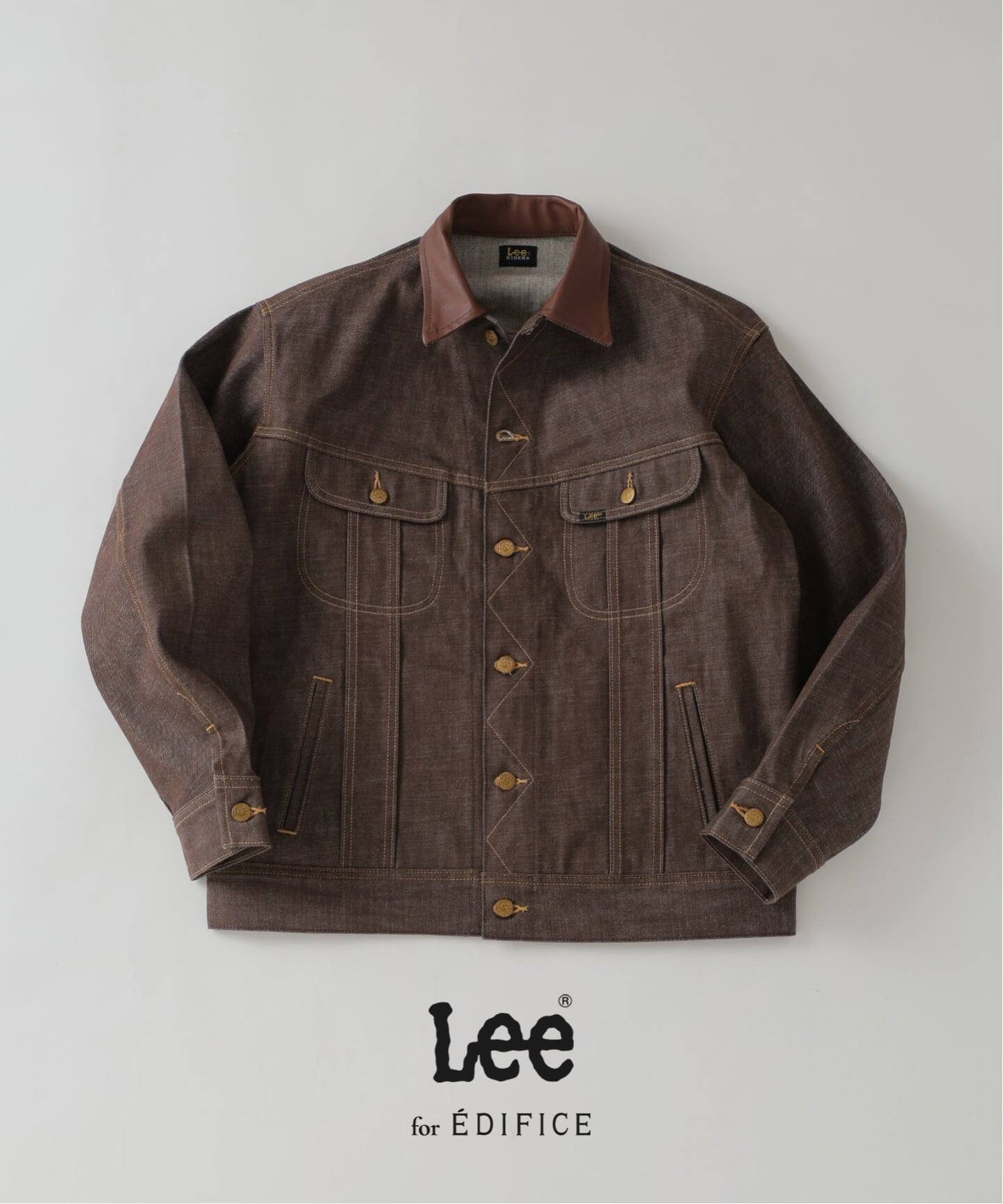 【エディフィス/EDIFICE / MEN】のLee (リー) 別注 101*101-J RIDERS RIGID デニムジャケット 人気、トレンドファッション・服の通販 founy(ファニー) 　ファッション　Fashion　メンズファッション　Fashion for Men　今季　This Season, Current Season　ショート　Short, Short Length　ジャケット　Jacket, Outerwear　ジーンズ　Jeans, Denim Pants　スペシャル　Special, Limited Edition　スマート　Smart, Elegant　セットアップ　Set-Up, Coordinated Outfit　デニム　Denim, Jeans Material　バランス　Balance, Style Balance　別注　Limited Edition, Custom Order　ワーク　Workwear, Utility Style　 other-1|ID: prp329100004818325 ipo3291000000035006220