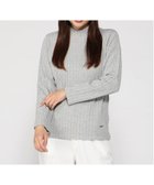 【クロコダイル/CROCODILE】のケーブル柄 ハイネック カットソー 人気、トレンドファッション・服の通販 founy(ファニー) ファッション Fashion レディースファッション Fashion for Women トップス・カットソー Cut & Sew Tops カットソー・ベーシックTシャツ Cut-and-Sewn Tops / Stretch Tees & Basics インナー Innerwear カットソー Cut and Sewn Top ハイネック High Neck, Mock Neck 人気 Popular, Best Seller 定番 Standard, Basic Item thumbnail グレー|ID: prp329100004818328 ipo3291000000035006233