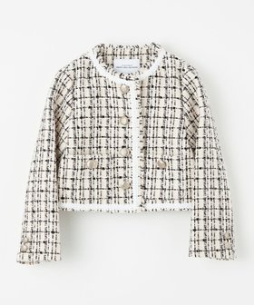 【ユナイテッドアローズ/UNITED ARROWS / KIDS】のファンシーツイード ボレロ 人気、トレンドファッション・服の通販 founy(ファニー) ファッション Fashion キッズファッション Fashion for Kids オケージョン Occasion Wear コンパクト Compact, Small Size セットアップ Set-Up, Coordinated Outfit ツイード Twill, Twill Weave バランス Balance, Style Balance フェミニン Feminine, Girly フォーマル Formal, Dressy ブレード Braid, Decorative Trim ブロック Block, Solid Block Pattern ボレロ Bolero, Short Cardigan ミックス Mix, Mixed Style アウトレット Outlet / Clearance エレガント 上品 Elegant セレモニー Ceremony 入学式 Entrance Ceremony 卒業式 Graduation Ceremony |ID:prp329100004818334