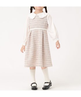 【シップス/SHIPS / KIDS】のSHIPS Colors 120~130cm / オケージョン ツイード ワンピース 人気、トレンドファッション・服の通販 founy(ファニー) ファッション Fashion キッズファッション Fashion for Kids ワンピース Dresses インナー Innerwear オケージョン Occasion Wear 今季 This Season, Current Season ジャケット Jacket, Outerwear ツイード Twill, Twill Weave ノースリーブ Sleeveless, No-Sleeve ブロード Broadcloth, Fine Cotton メンズ Men's, Menswear アウトレット Outlet / Clearance おすすめ Recommended / Our Picks エレガント 上品 Elegant 入学式 Entrance Ceremony ビジネス 仕事 通勤 Business / Work / Commuting 2025年 2025 2025-2026秋冬・A/W Autumn/Winter 2025–26 AW25–26 |ID:prp329100004818337