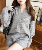 【モーメントプラス/moment+ / MEN】のセットアップ ケーブル編みポロ ショートパンツセットアップニット 人気、トレンドファッション・服の通販 founy(ファニー) ファッション Fashion メンズファッション Fashion for Men ボトムス Bottoms ハーフパンツ・ショートパンツ Shorts & Half Pants アクセサリー Fashion Accessories ショート Short, Short Length シンプル Simple, Minimal スニーカー Sneakers, Trainers スラックス Slacks, Dress Pants セットアップ Set-Up, Coordinated Outfit トレンド Trend, Trending Now バランス Balance, Style Balance ベーシック Basic, Essential リラックス Relax, Relaxed Fit A/W・秋冬 Autumn/Winter 再入荷 Restock / Back in Stock プチプライス・低価格 Affordable / Budget Price おすすめ Recommended / Our Picks エレガント 上品 Elegant thumbnail グレー|ID: prp329100004818338 ipo3291000000035006303