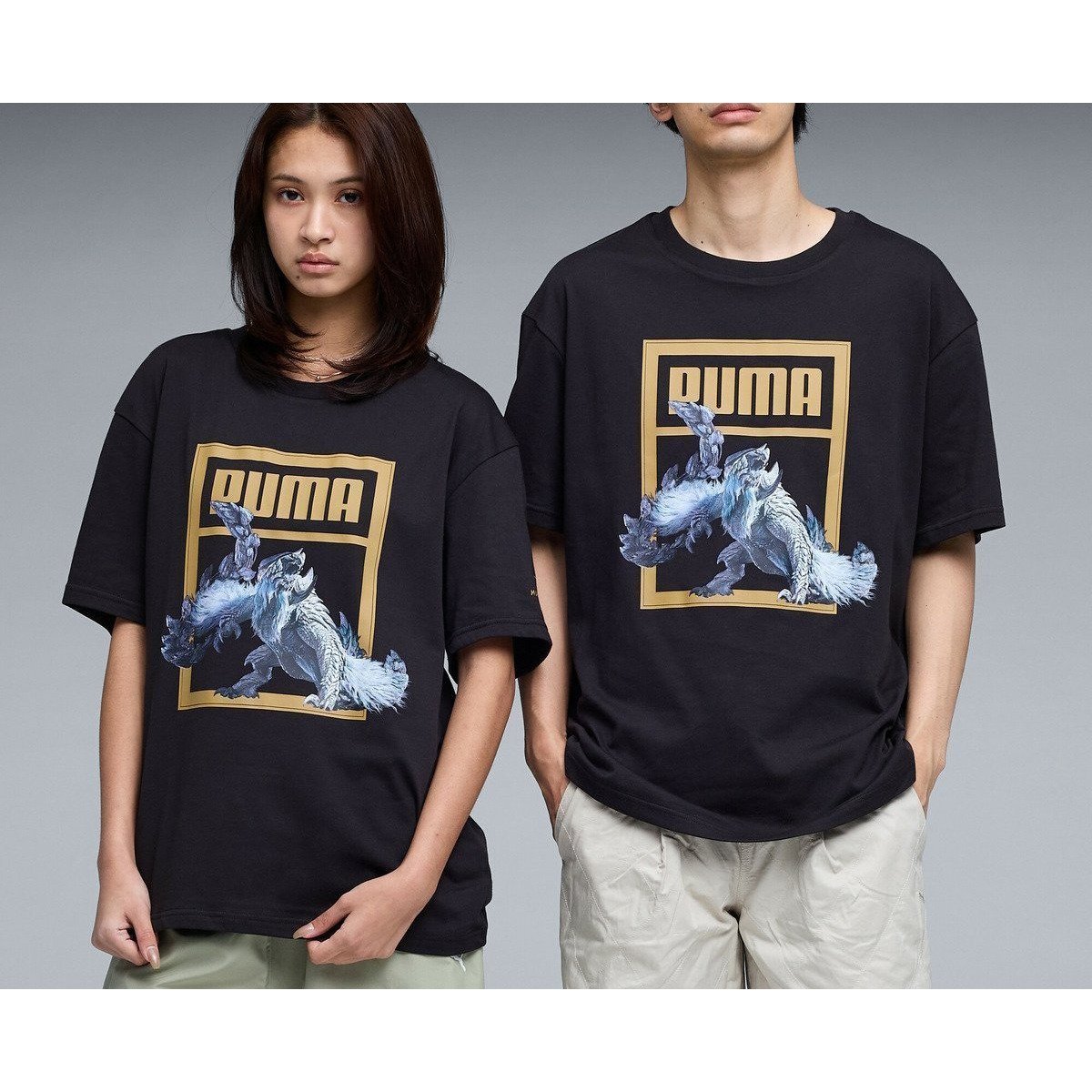 【プーマ/PUMA】のユニセックス PUMA x モンスターハンターワイルズ 半袖 Tシャツ 人気、トレンドファッション・服の通販 founy(ファニー) 　ファッション　Fashion　レディースファッション　Fashion for Women　トップス・カットソー　Cut & Sew Tops　シャツ・ブラウス・オフィスカジュアル　Elegant Blouses & Button-Ups　ロングTシャツ・Tシャツ　Longline T-Shirts & Tees　グラフィック　Graphic, Graphic Design　コレクション　Collection, Seasonal Line　スタイリッシュ　Stylish, Fashionable　フィット　Fit, Slim Fit　フロント　Front, Front Design　人気　Popular, Best Seller　半袖　Short Sleeve, Half Sleeve　吸水　Absorbent, Quick-Dry　 other-1|ID: prp329100004818344 ipo3291000000035006373