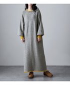【ビーフラット/bflat】のバイカラーロングニットワンピース 人気、トレンドファッション・服の通販 founy(ファニー) ファッション Fashion レディースファッション Fashion for Women ワンピース Dresses ニットワンピース Knit Dresses アクセサリー Fashion Accessories ストレート Straight, Straight Cut スリーブ Sleeve, Long Sleeve / Short Sleeve トレンド Trend, Trending Now エレガント 上品 Elegant thumbnail グレー|ID: prp329100004818356 ipo3291000000035006469