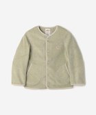 【ビショップ/Bshop / KIDS】のキッズ フリース カラーレスジャケット 人気、トレンドファッション・服の通販 founy(ファニー) ファッション Fashion キッズファッション Fashion for Kids アウター Coat Outerwear /Kids フランス France, French メランジ Melange, Mixed Yarn ワーク Workwear, Utility Style thumbnail CREAM|ID: prp329100004818360 ipo3291000000035006524