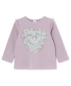 【ナルミヤ オンライン/NARUMIYA ONELINE / KIDS】のリバティハートフリルトレーナー 人気、トレンドファッション・服の通販 founy(ファニー) ファッション Fashion キッズファッション Fashion for Kids チュール Tulip, Tulip Motif トレーナー Sweatshirt, Trainer フレア Flare, Flared ボトム Bottoms, Lower Wear ポケット Pocket, Pocket Detail thumbnail ラベンダー|ID: prp329100004818362 ipo3291000000035006538