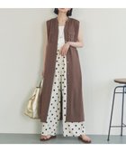 【ドゥ アルシーヴ/Doux archives】のサファリジレワンピース/ 人気、トレンドファッション・服の通販 founy(ファニー) ファッション Fashion レディースファッション Fashion for Women アウター Coat / Outerwear Collection インナー Innerwear ロング Long, Long-Length 人気 Popular, Best Seller 夏 Summer 春 Spring S/S・春夏 SS, Spring/Summer, Warm Season thumbnail BROWN|ID: prp329100004818364 ipo3291000000035006575