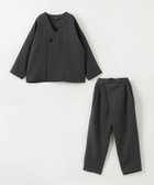 【ユナイテッドアローズ/UNITED ARROWS / KIDS】のノーカラージャケット + タックパンツ セット / キッズ 100cm-130cm 人気、トレンドファッション・服の通販 founy(ファニー) ファッション Fashion キッズファッション Fashion for Kids ボトムス Bottoms アシンメトリー Asymmetrical Style オケージョン Occasion Wear 春 Spring カットソー Cut and Sewn Top ジャケット Jacket, Outerwear セットアップ Set-Up, Coordinated Outfit チェック Check, Plaid, Tartan フォーマル Formal, Dressy フリル Frill, Ruffle フロント Front, Front Design ラップ Wrap, Wrap Design アウトレット Outlet / Clearance おすすめ Recommended / Our Picks セレモニー Ceremony 入学式 Entrance Ceremony 卒業式 Graduation Ceremony 結婚式 Wedding 2025年 2025 2025春夏・S/S Spring/Summer 2025 SS25 thumbnail DK.GRAY|ID: prp329100004818368 ipo3291000000035006621