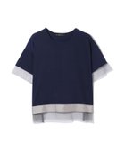 【ケティ/Ketty】のグログラン*チュールキリカエカットソー≪手洗い可能≫ 人気、トレンドファッション・服の通販 founy(ファニー) ファッション Fashion レディースファッション Fashion for Women トップス・カットソー Cut & Sew Tops カットソー・ベーシックTシャツ Cut-and-Sewn Tops / Stretch Tees & Basics 秋 Autumn カットソー Cut and Sewn Top グログラン Grosgrain, Grosgrain Ribbon チュール Tulip, Tulip Motif テクスチャー Texture, Textured Fabric ファブリック Fabric, Textile フォルム Silhouette, Form ポケット Pocket, Pocket Detail 無地 Plain, Solid Color A/W・秋冬 Autumn/Winter おすすめ Recommended / Our Picks 旅行 Travel エレガント 上品 Elegant ビジネス 仕事 通勤 Business / Work / Commuting 2025年 2025 2025春夏・S/S Spring/Summer 2025 SS25 2025-2026秋冬・A/W Autumn/Winter 2025–26 AW25–26 thumbnail ネイビー|ID: prp329100004818397 ipo3291000000035006983