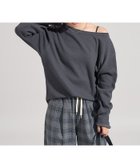 【フリークスストア/FREAK'S STORE】のオフショルダー ワッフルロンT 25AW 人気、トレンドファッション・服の通販 founy(ファニー) ファッション Fashion レディースファッション Fashion for Women トップス・カットソー Cut & Sew Tops ロングTシャツ・Tシャツ Longline T-Shirts & Tees 2025年 2025 2025-2026秋冬・A/W Autumn/Winter 2025–26 AW25–26 冬 Winter / This Winter ワッフル Waffle, Waffle Knit A/W・秋冬 Autumn/Winter thumbnail チャコールグレー|ID: prp329100004818405 ipo3291000000035007154