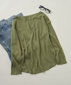 【フリークスストア/FREAK'S STORE】のオフショルダー ワッフルロンT 25AW 人気、トレンドファッション・服の通販 founy(ファニー) ファッション Fashion レディースファッション Fashion for Women トップス・カットソー Cut & Sew Tops ロングTシャツ・Tシャツ Longline T-Shirts & Tees 2025年 2025 2025-2026秋冬・A/W Autumn/Winter 2025–26 AW25–26 冬 Winter / This Winter ワッフル Waffle, Waffle Knit A/W・秋冬 Autumn/Winter thumbnail グリーン|ID: prp329100004818405 ipo3291000000035007155