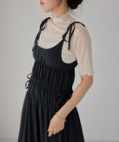 【ユナイテッドアローズ/UNITED ARROWS】のEMMEL REFINES EM ティアードリボン キャミワンピース 人気、トレンドファッション・服の通販 founy(ファニー) ファッション Fashion レディースファッション Fashion for Women ワンピース Dresses キャミソールワンピース Camisole Dresses インナー Innerwear 春 Spring キャミワンピース Cami Dress, Slip Dress ギャザー Gathered, Ruffled タンク Tank Top, Sleeveless Top ティアード Tiered, Tiered Style トレンド Trend, Trending Now バランス Balance, Style Balance フィット Fit, Slim Fit ラップ Wrap, Wrap Design リボン Ribbon, Bow アウトレット Outlet / Clearance 夏 Summer 2024年 2024 2024春夏・S/S Spring/Summer 2024 SS24 |ID:prp329100004818412