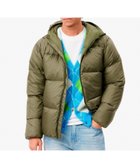 【ラコステ/LACOSTE / MEN】の撥水 バックステッチ スタンドカラー フーデッドダウンジャケット カーキ|ID: prp329100004818419 ipo3291000000035007295