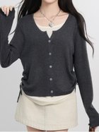 【ディアベル/DIAVEL】の【秋冬新作】レイヤード風ラウンドヘムトップス 人気、トレンドファッション・服の通販 founy(ファニー) ファッション Fashion レディースファッション Fashion for Women トップス・カットソー Cut & Sew Tops インナー Innerwear カーディガン Cardigan, Knitwear クロップド Cropped, Short Length コンパクト Compact, Small Size ショート Short, Short Length スタイリッシュ Stylish, Fashionable スニーカー Sneakers, Trainers タイトスカート Pencil Skirt, Tight Skirt デニム Denim, Jeans Material トレンド Trend, Trending Now ドローストリング Drawstring, Pull Cord バランス Balance, Style Balance プリーツ Pleats, Pleated ボーダー Border, Stripe 無地 Plain, Solid Color ロング Long, Long-Length A/W・秋冬 Autumn/Winter 再入荷 Restock / Back in Stock おすすめ Recommended / Our Picks エレガント 上品 Elegant thumbnail チャコールグレー|ID: prp329100004818429 ipo3291000000035007429