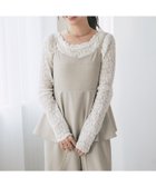 【ラブティックボンボン/La boutique BonBon】の【スタイルUP見え】ペプラムキャミオールインワン 人気、トレンドファッション・服の通販 founy(ファニー) ファッション Fashion レディースファッション Fashion for Women トップス・カットソー Cut & Sew Tops キャミソール&ノースリーブ Camisoles & Sleeveless Tops ワンピース Dresses オールインワン・ワンピース Dresses and Jumpsuits おすすめ Recommended / Our Picks インナー Innerwear カットソー Cut and Sewn Top キャミソール Camisole, Spaghetti Strap Top サンダル Sandals, Summer Shoes シアー Sheer, See-Through シューズ Shoes, Footwear シンプル Simple, Minimal ストレート Straight, Straight Cut フェミニン Feminine, Girly フラット Flat, Flat Shoes ペプラム Peplum, Flared Hem ポケット Pocket, Pocket Detail リブニット Rib Knit, Ribbed Knit レース Lace, Lace Fabric エレガント 上品 Elegant thumbnail グレージュ|ID: prp329100004818441 ipo3291000000035007503