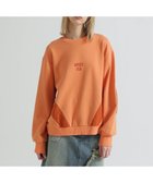 【アヴィレックス/AVIREX】のCOLOR BLOCK MILITARY PULLOVER 人気、トレンドファッション・服の通販 founy(ファニー) ファッション Fashion レディースファッション Fashion for Women トップス・カットソー Cut & Sew Tops カジュアルプルオーバー・ニットトップス Pullovers & Knit Tops / Casual Pullovers フロント Front, Front Design ミリタリー Military, Army Style 切替 Switching, Contrast Panel thumbnail オレンジ|ID: prp329100004818445 ipo3291000000035007535