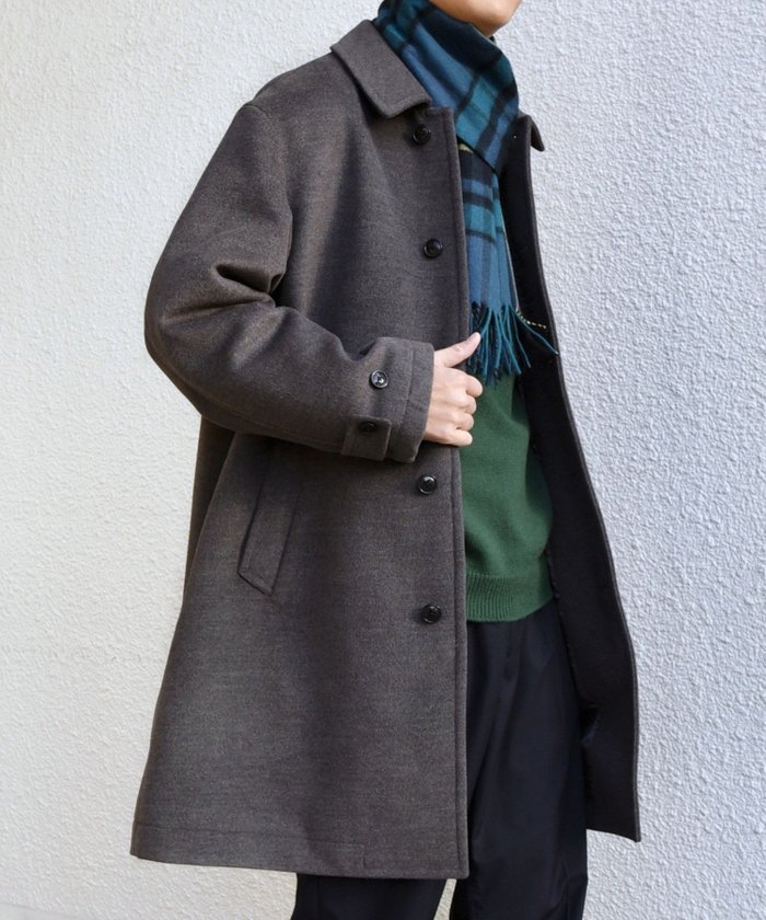 【シップス/SHIPS / MEN】のSHIPS any ウォーム メルトン ステンカラー コート インテリア・キッズ・メンズ・レディースファッション・服の通販 founy(ファニー) https://founy.com/ ファッション Fashion メンズファッション Fashion for Men インナー Innerwear ウォーム Warm Fabric ジャケット Jacket, Outerwear ベーシック Basic, Essential メルトン Melton, Heavy Wool リラックス Relax, Relaxed Fit ビジネス 仕事 通勤 Business / Work / Commuting |ID: prp329100004818471 ipo3291000000035176965