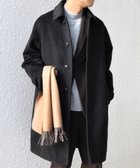 【シップス/SHIPS / MEN】のSHIPS any ウォーム メルトン ステンカラー コート ブラック|ID: prp329100004818471 ipo3291000000035176968