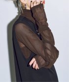 【シティーショップ/CITYSHOP】の《追加 4》SHEER HIGH NECK TOP カットソー 人気、トレンドファッション・服の通販 founy(ファニー) ファッション Fashion レディースファッション Fashion for Women トップス・カットソー Cut & Sew Tops カットソー・ベーシックTシャツ Cut-and-Sewn Tops / Stretch Tees & Basics インナー Innerwear 春 Spring カットソー Cut and Sewn Top キャミソール Camisole, Spaghetti Strap Top シアー Sheer, See-Through ストッキング Stockings, Sheer Tights ストレッチ Stretch, Stretchy Fabric ハイネック High Neck, Mock Neck フィット Fit, Slim Fit ベーシック Basic, Essential ロング Long, Long-Length A/W・秋冬 Autumn/Winter S/S・春夏 SS, Spring/Summer, Warm Season 夏 Summer 2025年 2025 2025-2026秋冬・A/W Autumn/Winter 2025–26 AW25–26 thumbnail ブラウン B|ID: prp329100004818472 ipo3291000000035007671