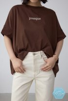 【アズール バイ マウジー/AZUL by moussy】のC/T冷感ロゴシシュウTシャツ 人気、トレンドファッション・服の通販 founy(ファニー) ファッション Fashion レディースファッション Fashion for Women トップス・カットソー Cut & Sew Tops シャツ・ブラウス・オフィスカジュアル Elegant Blouses & Button-Ups ロングTシャツ・Tシャツ Longline T-Shirts & Tees カットソー Cut and Sewn Top フロント Front, Front Design thumbnail BRN|ID: prp329100004818491 ipo3291000000035007882