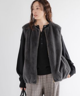 【エルーラ/Elura】のリュクスエコムートベスト/576890 人気、トレンドファッション・服の通販 founy(ファニー) ファッション Fashion レディースファッション Fashion for Women アウター Coat / Outerwear Collection トップス・カットソー Cut & Sew Tops ベスト&ジレ / 重ね着スタイル Vests & Gilets パーカー Hoodie, Parka フェミニン Feminine, Girly ベスト Vest, Waistcoat |ID:prp329100004818497