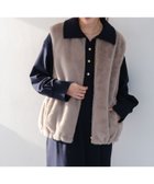 【エルーラ/Elura】のリュクスエコムートベスト/576890 モカ56|ID: prp329100004818497 ipo3291000000035007937