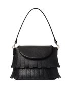 【ヒロコ ハヤシ/HIROKO HAYASHI】のFRANGIA(フランジャ)ショルダーバッグ 人気、トレンドファッション・服の通販 founy(ファニー) ファッション Fashion レディースファッション Fashion for Women バッグ Bags クラッチ Clutch, Clutch Bag シルバー Silver, Metallic Silver スマート Smart, Elegant 財布 Wallet, Purse ハンカチ Handkerchief, Hanky フリンジ Fringe, Tassel 日傘 Parasol, UV Umbrella ラップ Wrap, Wrap Design おすすめ Recommended / Our Picks thumbnail ブラック|ID: prp329100004818521 ipo3291000000035008237