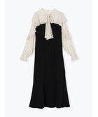 【ルディックパーク/LUDIC PARK】のフリルボウタイブラウスドッキングワンピース 人気、トレンドファッション・服の通販 founy(ファニー) ファッション Fashion レディースファッション Fashion for Women ワンピース Dresses ドッキング Docking, Mixed Material フェミニン Feminine, Girly リボン Ribbon, Bow thumbnail A柄|ID: prp329100004818529 ipo3291000000035008284