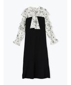 【ルディックパーク/LUDIC PARK】のフリルボウタイブラウスドッキングワンピース 人気、トレンドファッション・服の通販 founy(ファニー) ファッション Fashion レディースファッション Fashion for Women ワンピース Dresses ドッキング Docking, Mixed Material フェミニン Feminine, Girly リボン Ribbon, Bow thumbnail 黒|ID: prp329100004818529 ipo3291000000035008285