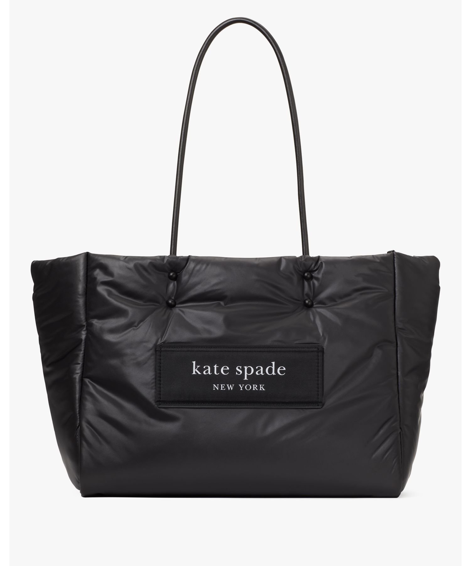 【ケイト スペード ニューヨーク/kate spade NEW YORK】の【公式】サム アイコン ラベル ラージ エブリシング トート インテリア・キッズ・メンズ・レディースファッション・服の通販 founy(ファニー) 　ファッション　Fashion　レディースファッション　Fashion for Women　バッグ　Bags　コレクション　Collection, Seasonal Line　ポケット　Pocket, Pocket Detail　ラップ　Wrap, Wrap Design　軽量　Lightweight, Ultra Light　BLACK|ID: prp329100004818558 ipo3291000000035008472