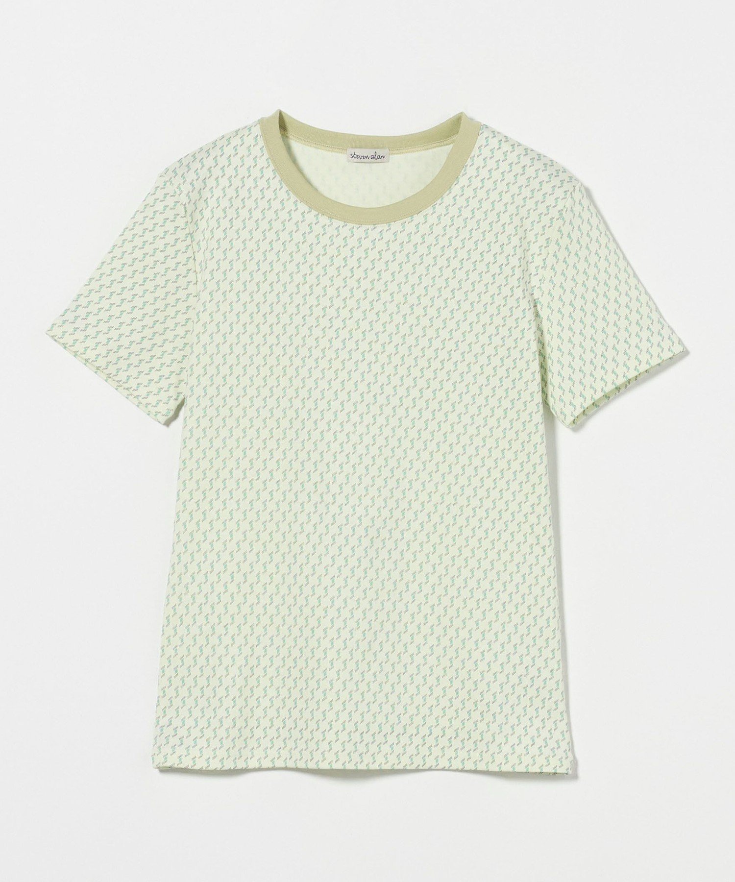 【ユナイテッドアローズ/UNITED ARROWS】のSteven Alan プリント Tシャツ インテリア・キッズ・メンズ・レディースファッション・服の通販 founy(ファニー) 　ファッション　Fashion　レディースファッション　Fashion for Women　トップス・カットソー　Cut & Sew Tops　シャツ・ブラウス・オフィスカジュアル　Elegant Blouses & Button-Ups　ロングTシャツ・Tシャツ　Longline T-Shirts & Tees　ヴィンテージ　Vintage Style　コンパクト　Compact, Small Size　シンプル　Simple, Minimal　プリント　Print, Printed Pattern　アウトレット　Outlet / Clearance　OFF WHITE|ID: prp329100004818585 ipo3291000000035008630